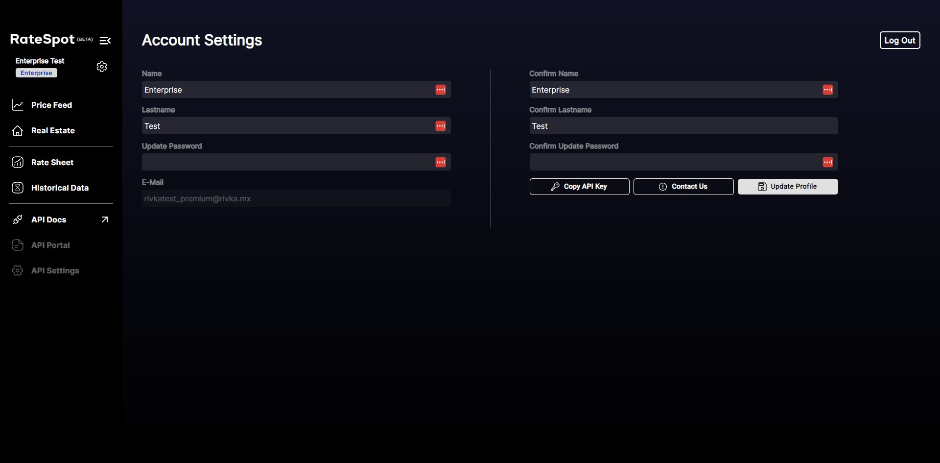 Account Settings